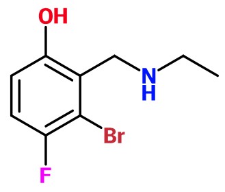 (image for) MC085274 3-Bromo-2-((ethylamino)methyl)-4-fluorophenol